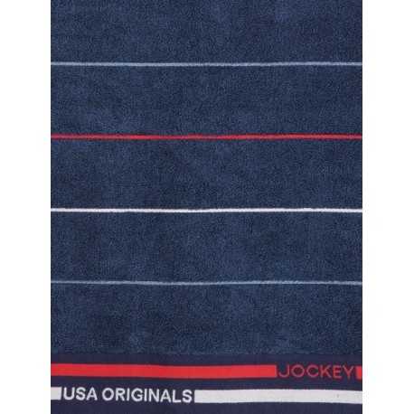 JOCKEY INK BLUE GRINDLE BATH TOWEL - STYLE T122